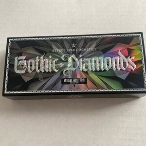 JEFFREE STAR COSMETICS LIMITED EDITION GOTHIC DIAMONDS EXTREME FROST TRIO